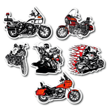 Turmoil FXR & Dyna Motorcycle Stickerpack