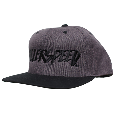 Wordmark Charcoal Snapback